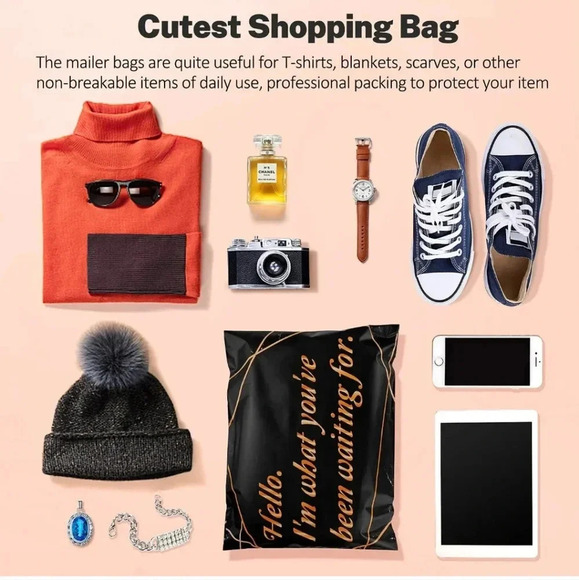 100 Pack Poly Mailers 10x13, Cute Packaging Envelope Mailers Polymailers Packagi - Picture 5 of 6